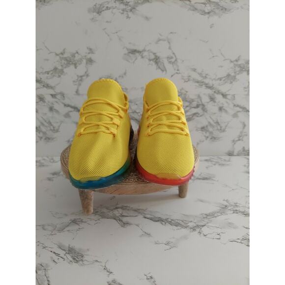 Wanted Womens Affinity Low Top Lace Up Comfort Yellow Sneaker Shoes Size US 6 - Picture 4 of 10